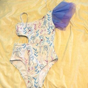 Disney Little Girls Size 4 Frozen Onepiece